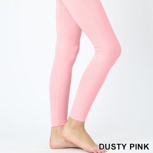 6 PACK!!  ZENANA SEAMLESS CLASSIC LEGGINGS